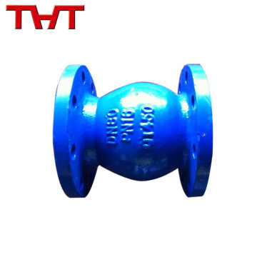 Flanged ends quality assured normal open DN50-DN600 pvc ball float check valve